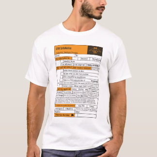 Utslagsplatsskjortor för CRS InfoNotice Tee Shirt