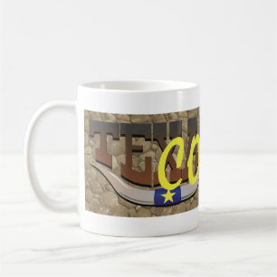 UTSLAGSPLATSTexas Cowgirl Kaffemugg