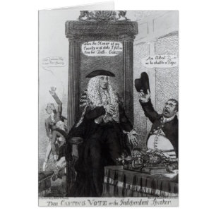 Utslagsrösten eller den oberoende högtalaren hälsningskort