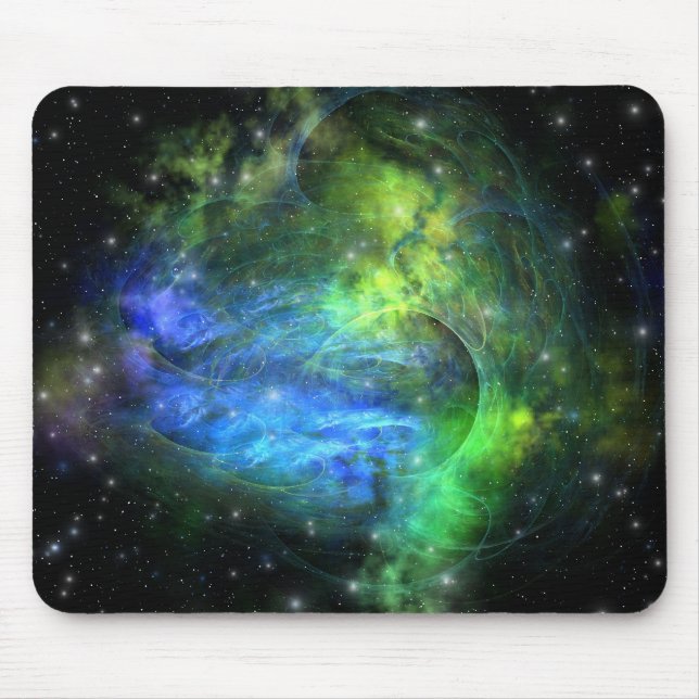 UTSLÄPP NEBULA MOUSEPAD MUSMATTA (Framsidan)