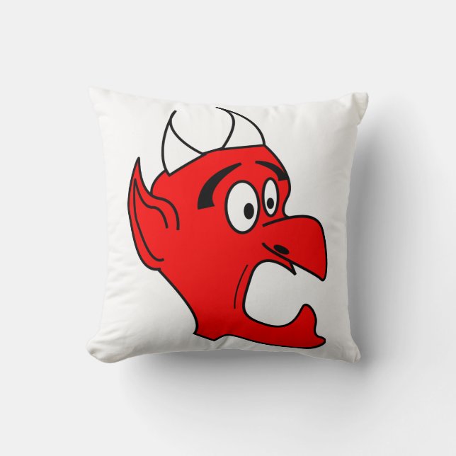 Utsläppt Djävulen Kudde (Framsida)