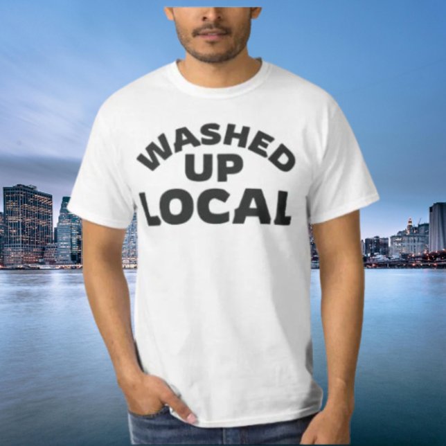 Utsliten Lokal | Rollig T-Shirt Med Fet Stilsättni (Skapare uppladdad)