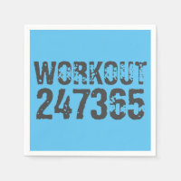 Utsliten och skrapad text Workout 247365 blue