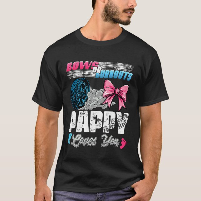 Utslitna eller rosetter Pappa älskar dig Köns Avsl T Shirt (Framsida)