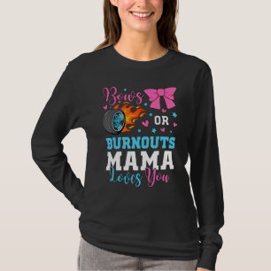 Utslitna eller slingor Mamma Älskar dig Köns Avslö T Shirt