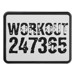 Utslitna och repeterade texter Workout 247365 svar Dragkroksskydd