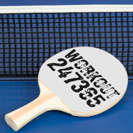 Utslitna och repeterade texter Workout 247365 svar Pingisracket