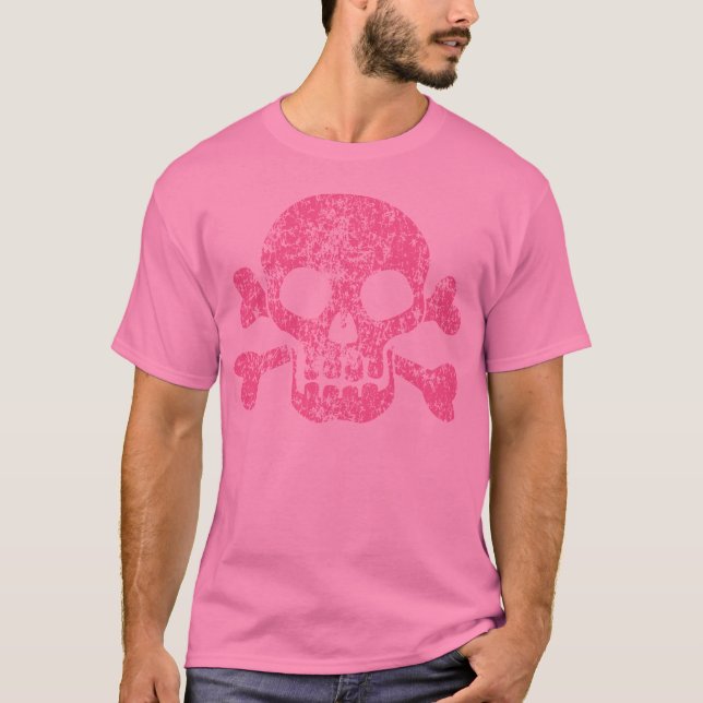 Utslitskal och korsben t-shirt (Framsida)