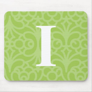 Utsmyckad blom- Monogram - brev mig Musmatta