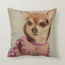 Utsmyckad Chihuahua Kudde
