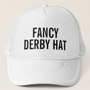 Utsmyckad Derby hatt Truckerkeps