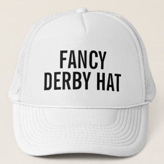 Utsmyckad Derby hatt Truckerkeps