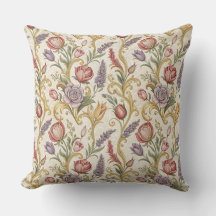 Utsmyckad fransk vintage blomster rullmönster kons