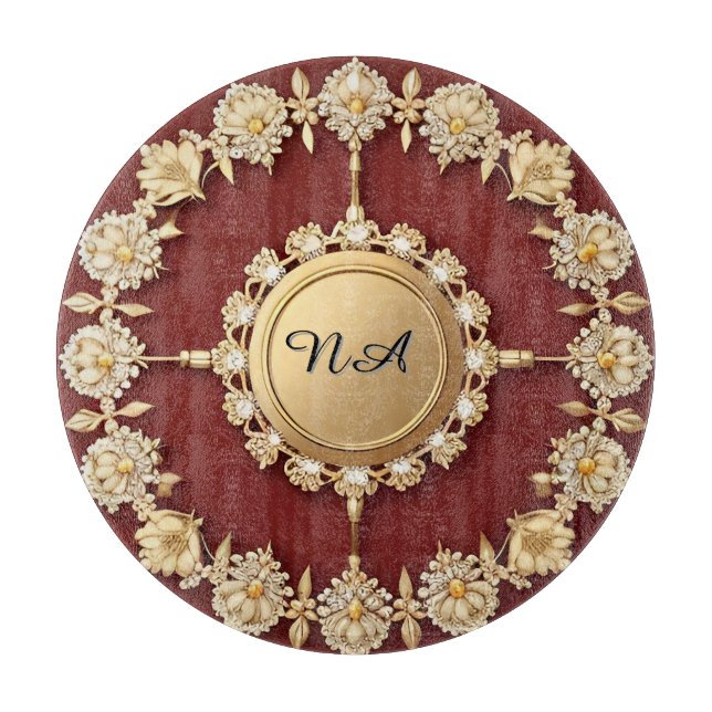 Utsmyckad gul blomdesign (Framsidan)