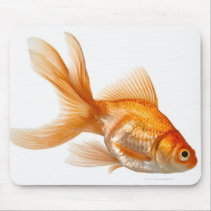 Utsmyckad guldfisk musmatta