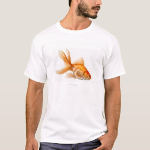 Utsmyckad guldfisk tee