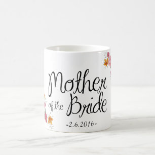 Utsmyckad kaffemugg för budens mamma