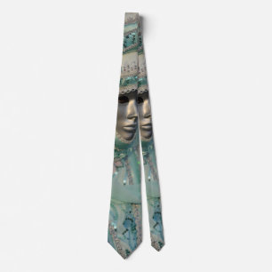 Utsmyckad karnevaldräkt slips