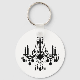 Utsmyckad ljuskrona Keychain Nyckelring