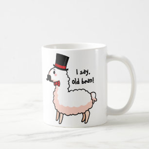 Utsmyckad Llamamugg Kaffemugg