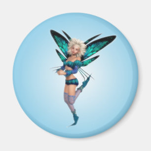Utsmyckad magnet för fe