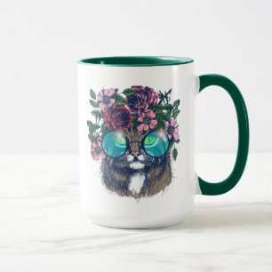Utsmyckad Maine Coon Mugg