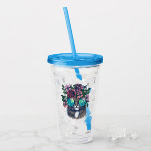 Utsmyckad Maine Coon Take Away Mugg