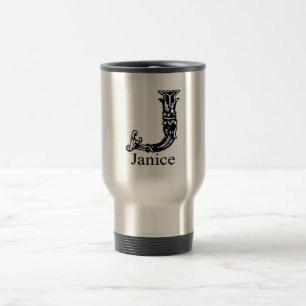 Utsmyckad Monogram: Janice Resemugg