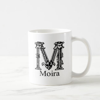 Utsmyckad Monogram: Moira Kaffemugg
