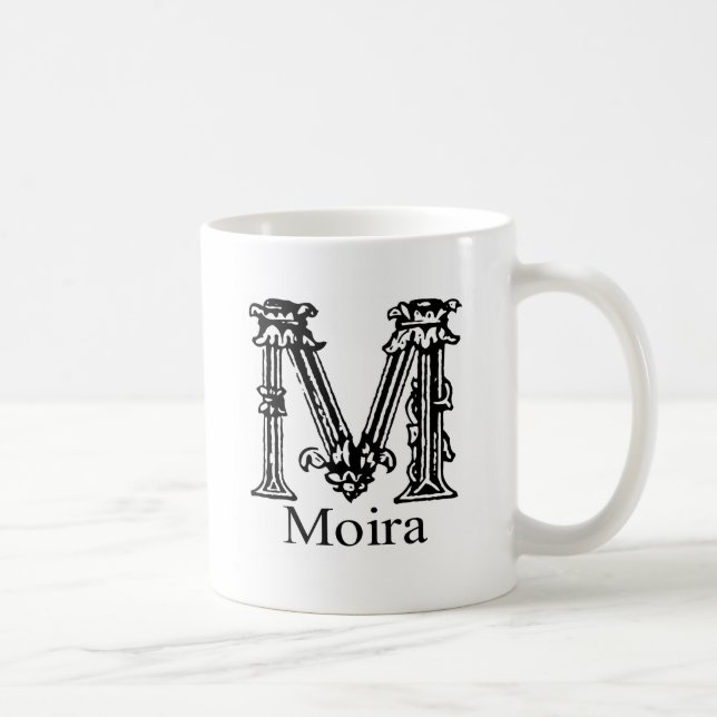 Utsmyckad Monogram: Moira Kaffemugg (Höger)