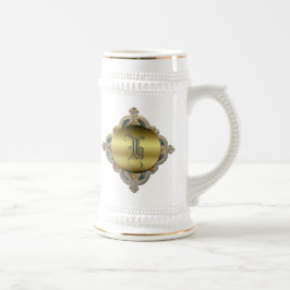 Utsmyckad Monogram Stein Sejdel