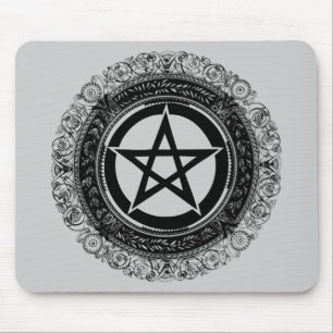Utsmyckad Pentacle Musmatta