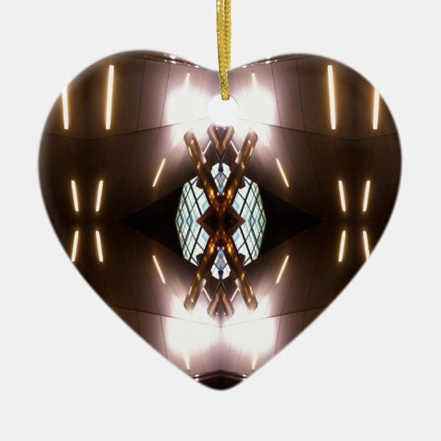 Utsmyckad prydnad för Metallica stads- Futurismjul Julgransprydnad Keramik (Framsidan)