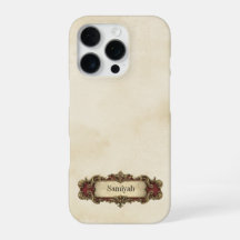 Utsmyckad rulle i vintage-stil