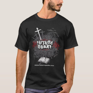 Utsmyckad skjorta för mörk för logo"Shakey" Tee