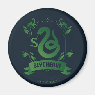 Utsmyckad SLYTHERIN™ Husets vapensköld Magnet