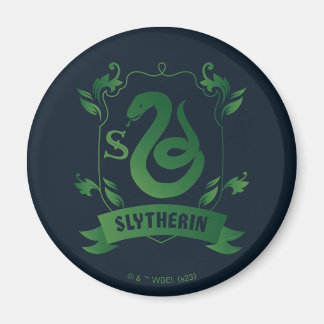 Utsmyckad SLYTHERIN™ Husets vapensköld Magnet
