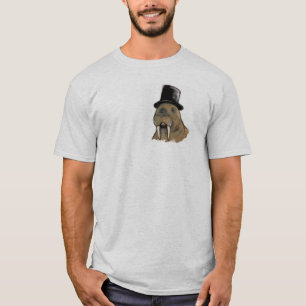 Utsmyckad valross t shirt