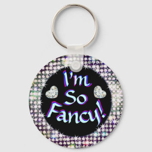 Utsmyckade Keychain! Diamanter! Nyckelring