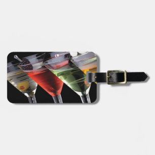 Utsmyckade Martinis Bagagebricka