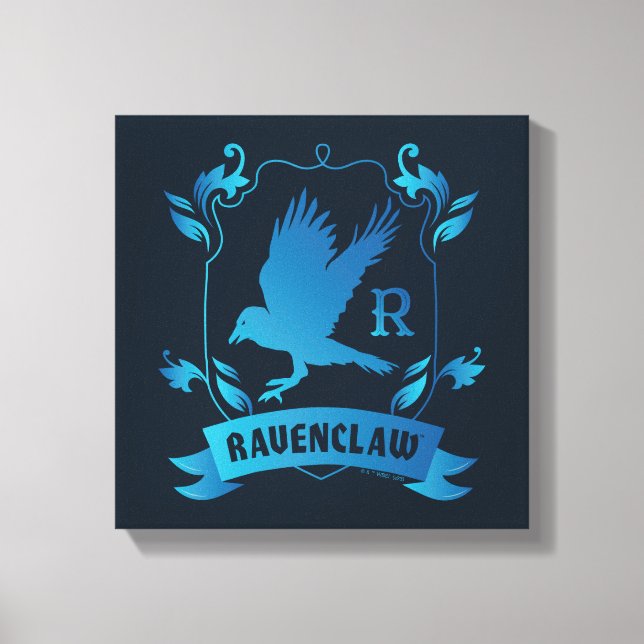 Utsmyckat RAVENCLAW™ Husets vapenmärke Canvastryck (Framsida)
