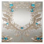 Utsmyckning av keramiska plattor av typen Guld Blu Kakelplatta<br><div class="desc">Fisk,  skönmåande,  Guld Blue Stones Ceramic Tile</div>