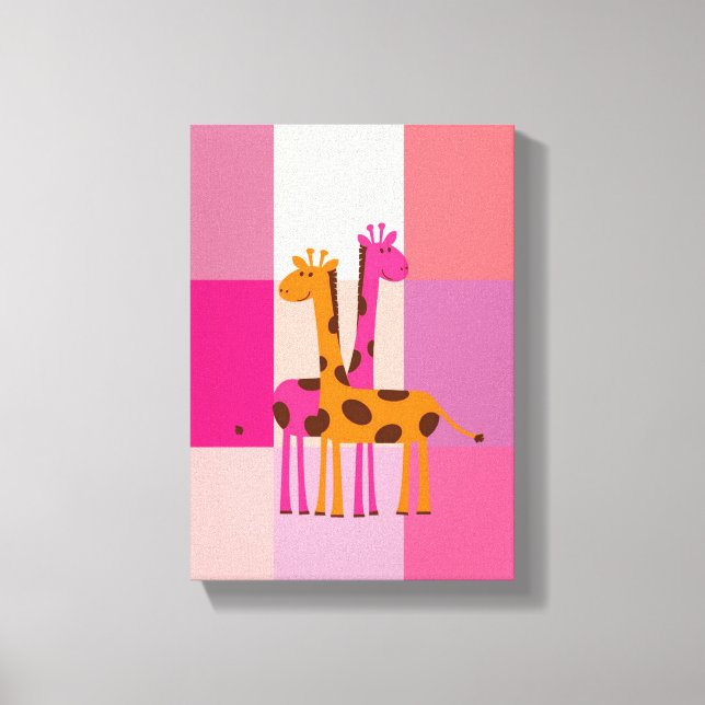 Utsökt Kanvastryck Mors dag Canvas (Framsida)