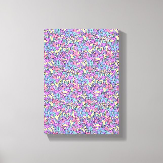 Utsökt Kanvastryck Mors dag Canvas (Framsida)