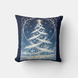 Utsökt Ornamenterad Julgran Kudde