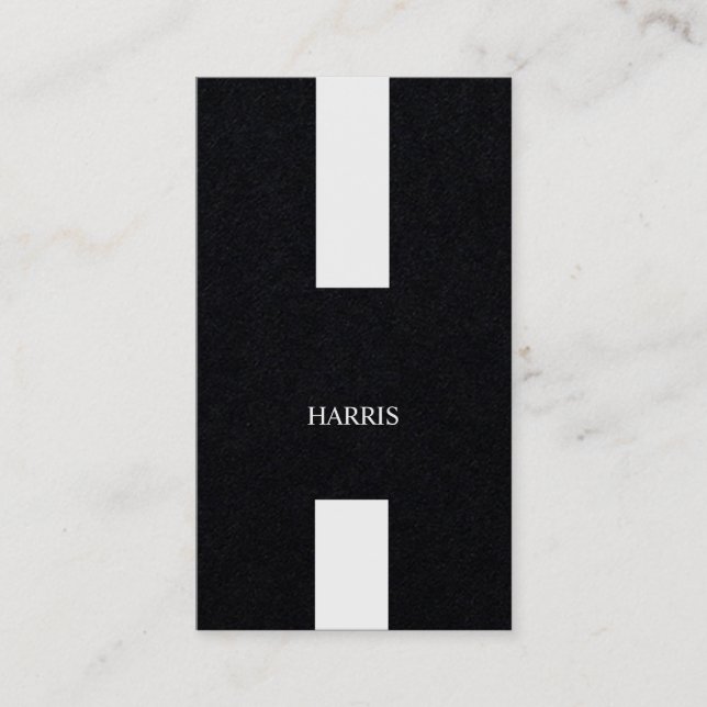 Utsökt symmetrisk mod visitkort (Framsida)