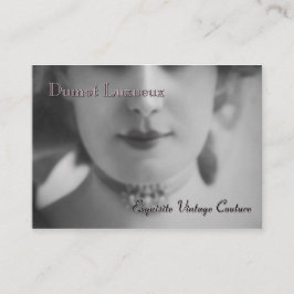 Utsökt vintage visitkort