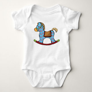 Utsökta Hearts Rocking Horse Baby Bodykostym T Shirt