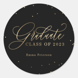 Utsökta Studenten-stift eller kuvertförseglingar Runt Klistermärke