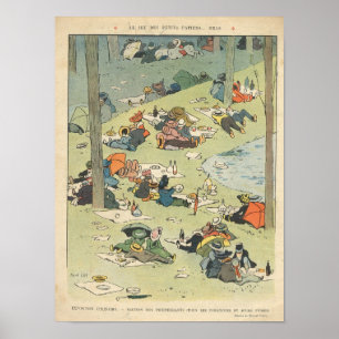 Utställning av kulturföremål poster